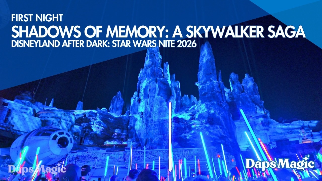 Shadows of Memory: A Skywalker Saga | Disneyland After Dark: Star Wars Nite 4K 🌌⚔️