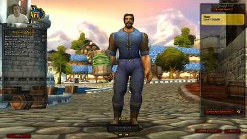 World Of Warcraft Classic 1-60 EP1 (Character Creation)