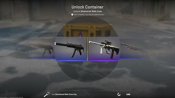 Opening 20 Shattered web cases in CS2.