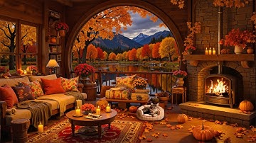 Relax Gently with Exquisite Autumn Jazz Music 🍁 The Autumn Jazz Vibes Will Make You Flutter