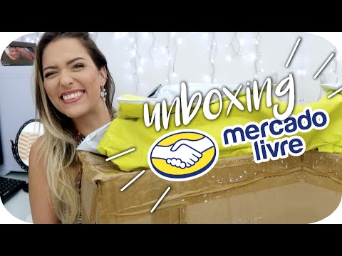 UNBOXING COMPRINHAS – Mercado Livre