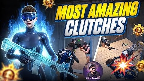 One-Man Army! Witness a Jaw-Dropping 1v5 Clutch @PUBGMOBILE 