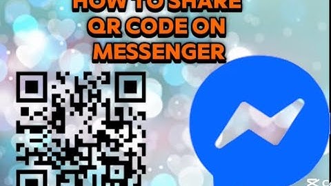 Hoe deel je een Messenger QR-code?