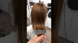 洛杉矶质感烫发 细软发质沙发自然卷做了水润拉直后客户体验分享#洛杉矶沙发自然卷的救星水洞拉直#洛杉矶发型设计 #洛杉矶发型师 #洛杉矶发型师billy
