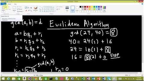 Modular Arithmetic, Division Algorithm, and Euclidean Algorithm