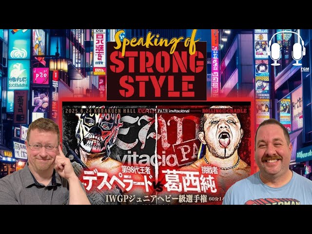 Desperado vs Jun Kasai | New Japan Soul | G1 Play-ins | Speaking of Strong Style