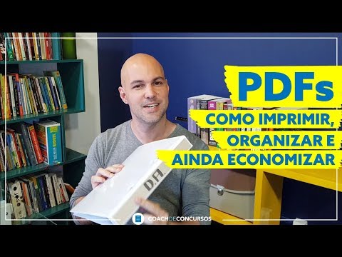 PDFs | Como imprimir, organizar e economizar