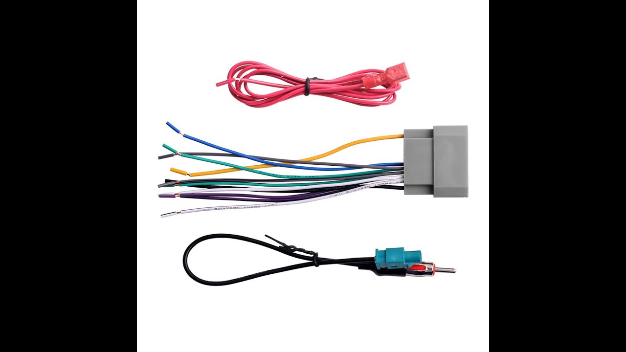 Car Stereo Radio Wire Harness Auto Antenna Adapter YouTube