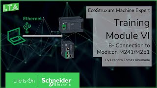 EcoStruxure Machine Expert Training - M6.8 Download via USB or Ethernet for M241 M251