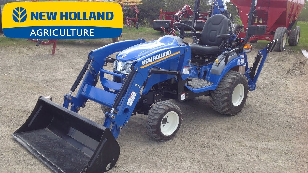 NEW HOLLAND WORKMASTER 25S SUB-COMPACT TRACTOR, LOADER,