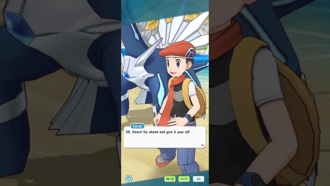 Pokémon Masters EX - Lucas Sync Pair Stories 