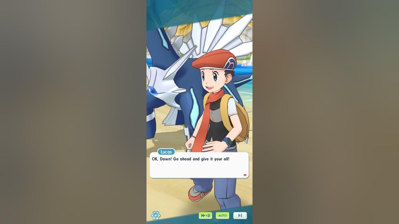 Pokémon Masters EX - Lucas Sync Pair Stories 