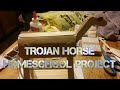 Trojan Horse Homeschool Project - Super Glue Disaster, Googly Eyes,