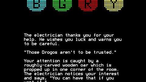 L - A Mathemagical Adventure (1984). BBC Micro text-adventure game. Walkthrough. Part 3 of 13.