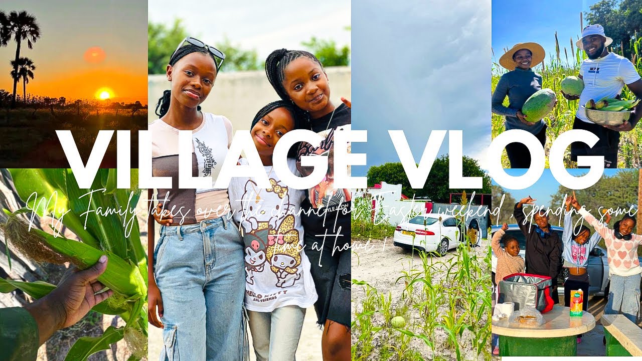 ДЕРЕВЕНСКИЙ ВЛОГ: моя семья берёт на себя управление каналом на Пасху, провожу время дома. #villa...