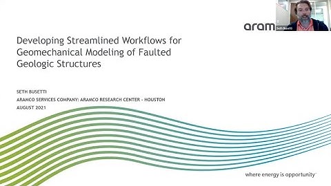AAPG PSGD Webinar/Q&A: Seth Busetti presents Workflows for Geomech. Modeling of Faulted Structures