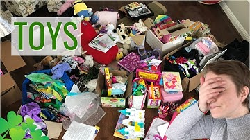Tidying Up The Toy Room (Partial KonMari Method: Toys) | Declutter With Me