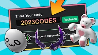 6 New Codes 2023 Roblox Promo Codes For Roblox Free Items And Free Hats Not Expired