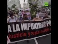 Manifestation à Lima au Pérou ce samedi pour dénoncer les violences policières et demander justice