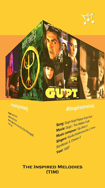 Gupt Title Track - Deep Forest (France) - #inspired #french #bollywood #viral #hindi #melody #song
