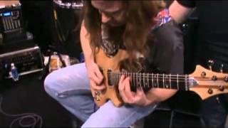 Me demoing a Sabre at 2011 NAMM show