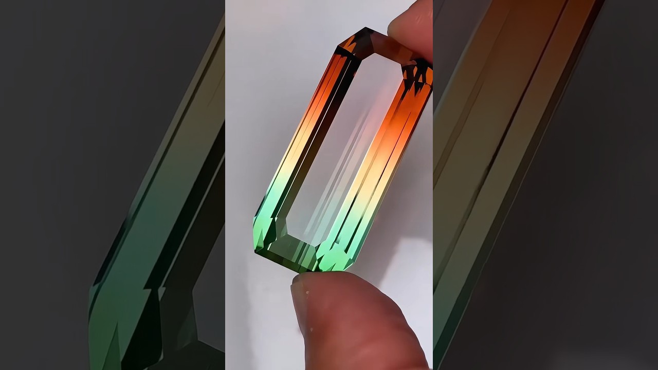 A mesmerizing journey from rough stone to polished perfection 