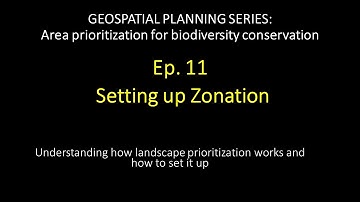 [EP 11 APBC Serie] Setting up Zonation