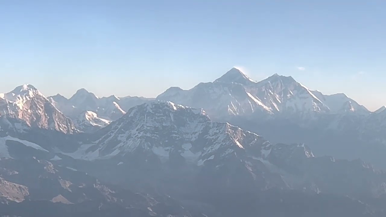 Scenic flight to Mt Everest