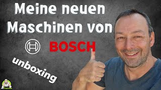 Unboxing Bosch Professional Werkzeug - Meine neuen Maschinen
