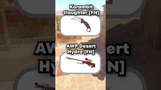 Która droższa  #skins  #counterstrike  #csgo  #gaming  #memes  #csgoitems #zywoocsgo #skiny