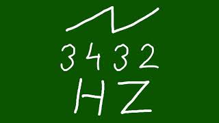 3432 hz saw