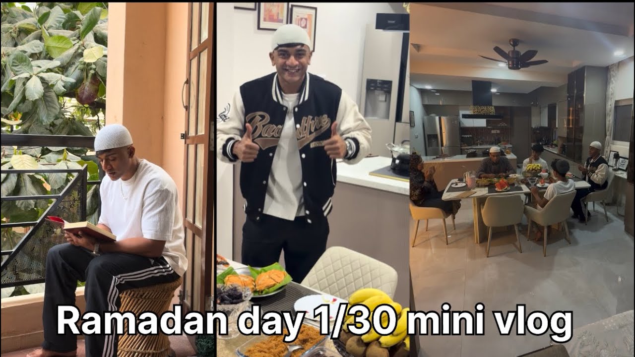 Ramadan day 1/30 🌙 mini vlog 