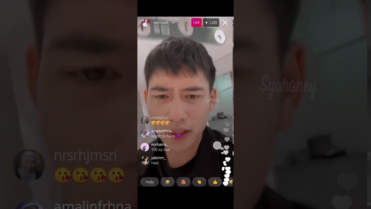 IG Live : Hun Haqeem, Wanna Ali & Meerqeen (Angkara Cinta)