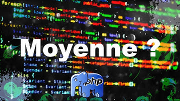 Comment calculer une moyenne en PHP ?