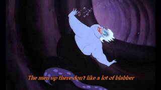 The Little Mermaid - Poor unfortunate souls (lyrics) by CurlySVT 230,586 views 8 years ago 2 minutes, 45 seconds