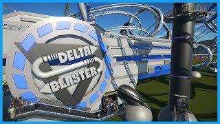 Delta Blaster: Launched Triple Synchronized Coaster! Coaster Spotlight 342 #PlanetCoaster