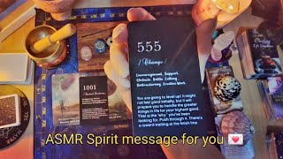 ASMR/ Messages for You / Tarot and Oracle cards Reading/ Soft whispered screenshot 1