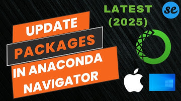 How to Update Packages in Anaconda Navigator | Update Libraries in Anaconda Navigator(Windows / Mac)