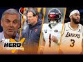 Matt Eberflus-Justin Fields duo remains a question, Lakers receive favoritism from refs? | THE HERD