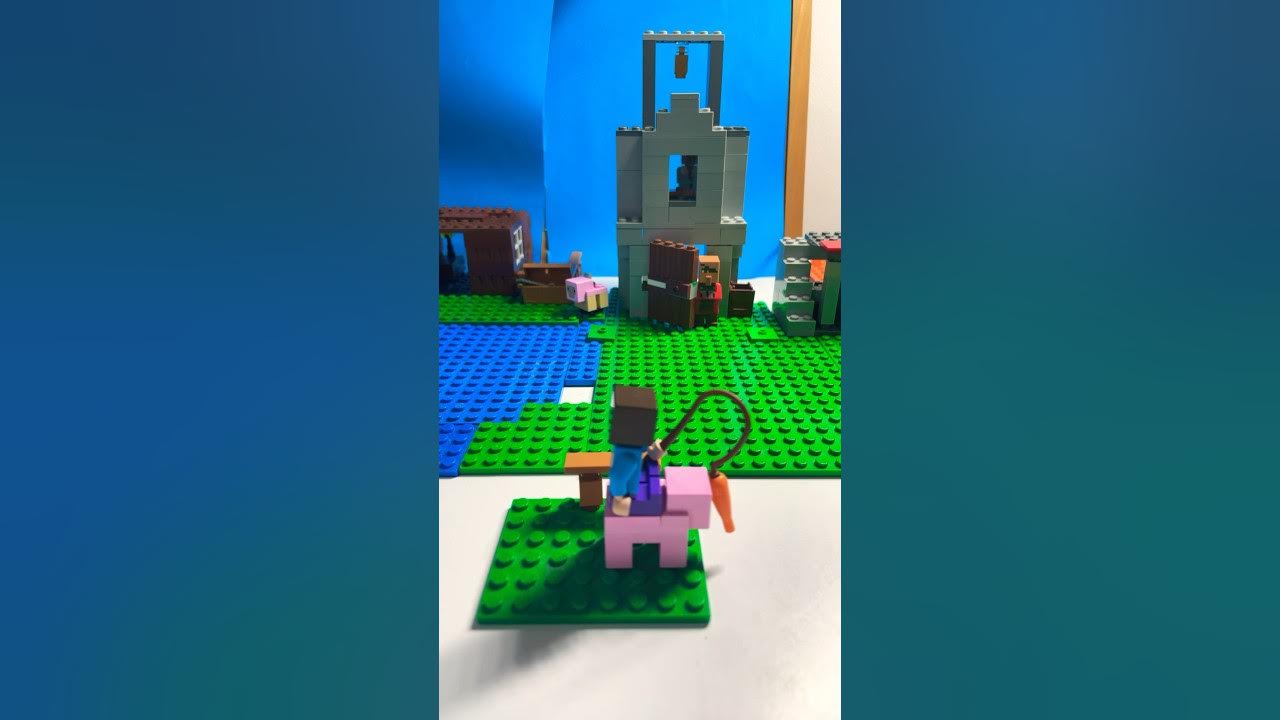 Лего Стів В Майнкрафт на Свині #lego #legocity #trending #славаукраїні ...