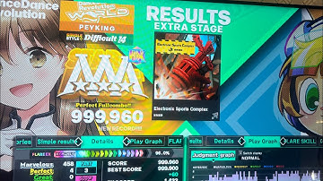 (DDR World) Electronic Sports Complex (DSP-14) 999,960 PFC!!!
