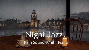Smooth of Night Jazz   Exquisite Jazz Piano Music   Calm Background Music for Relax, Chill, Read🎷