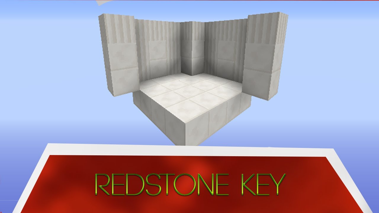 [1.7.+]A Door with a Redstone key [EN/FR] - YouTube