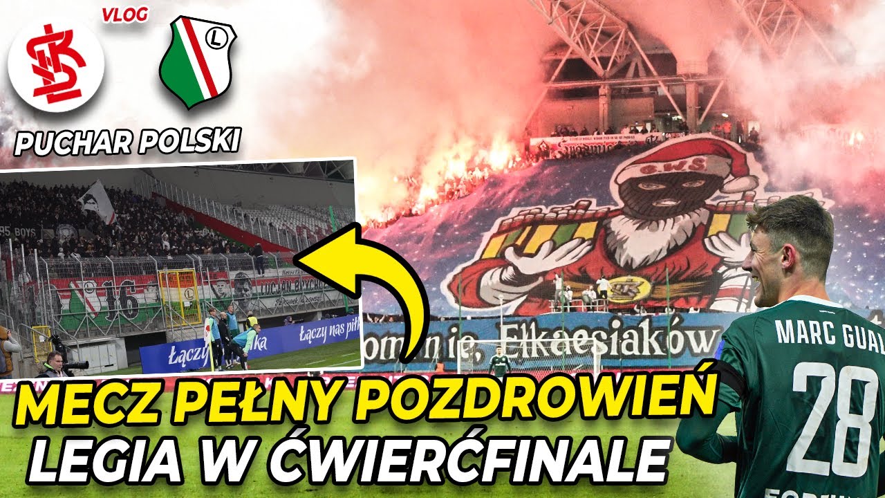 ŁKS ŁÓDŹ - LEGIA WARSZAWA | PUCHAR POLSKI | CIEKAWIE NA TRYBUNACH!