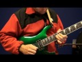 Toto -  I'll be over you - Guitar Solo Part 1 + Part 2 Studio Version (lick by lick demonstration)