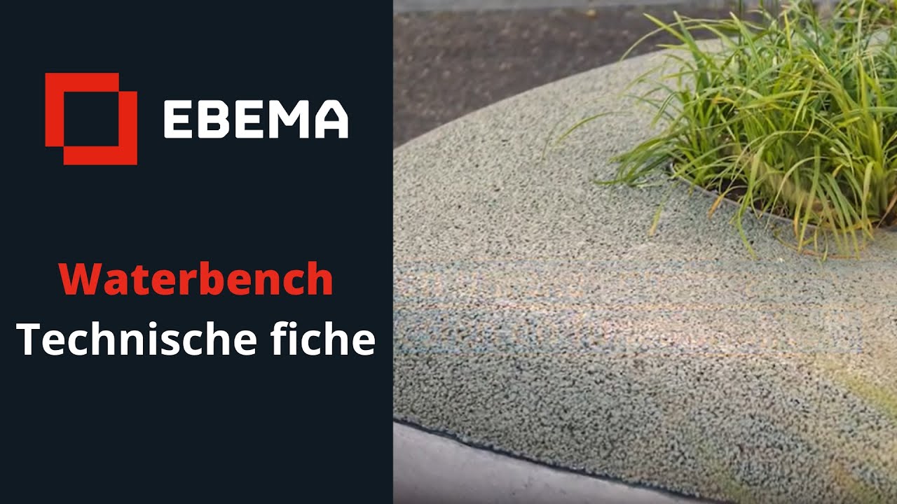 Waterbench - technische fiche