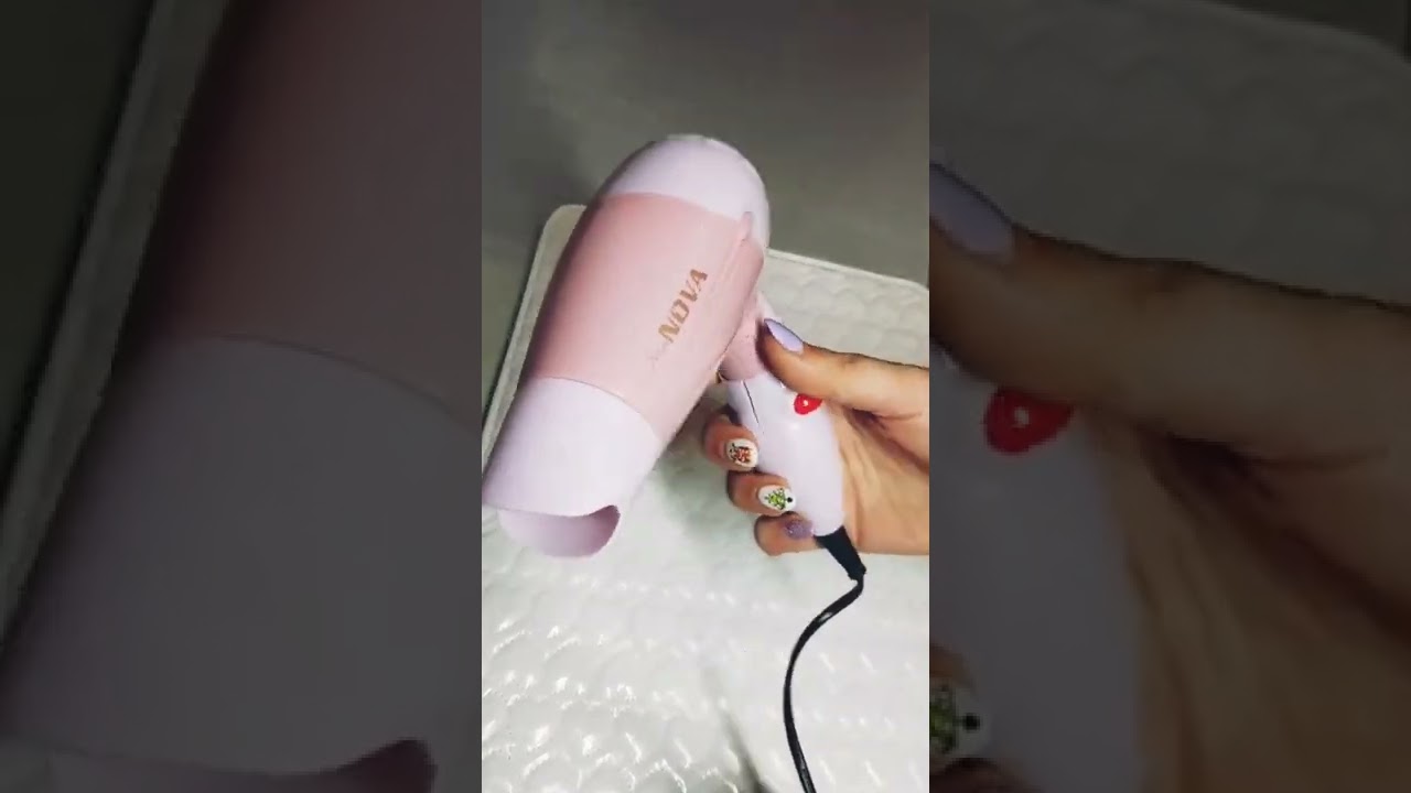 Портативный, дорожный  фен для волос OEM New Nova со складной ручкой