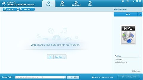 Aimersoft Video Converter Ultimate - Convert Video and DVD