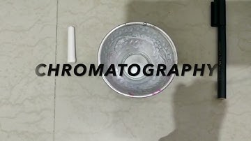 Chromatography ll Science experiment ll Separation of ink