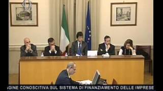 Roma - Finanziamento imprese agricole, audizione ISMEA (14.11.13)